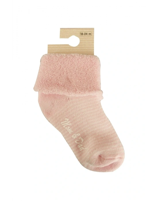 Biorganic Mom And Dad Kaymaz Çorap 68354 Pembe