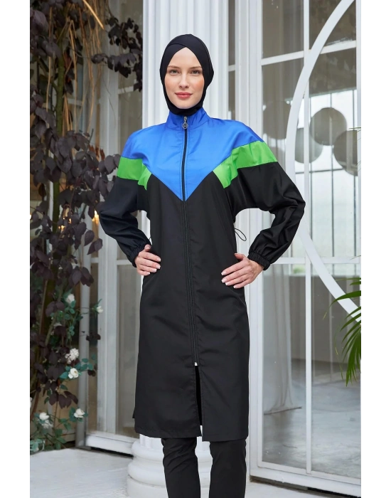 Cara Uzun Kollu Tesettür Mayo 2405