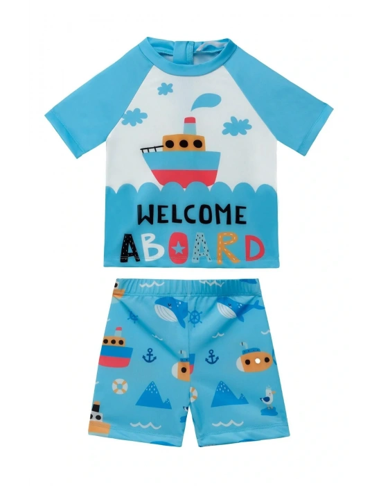 Caserta Erkek Bebek Kısa Kollu Mayo 5117