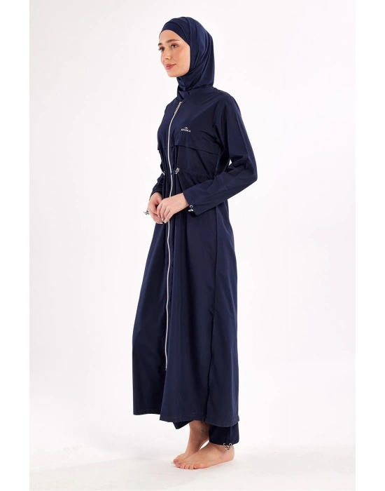 Chaand Battal Uzun Kollu Tesettür Mayo 1505-p