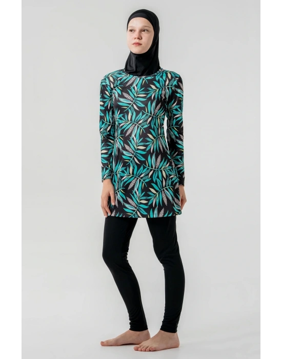 Chaya Uzun Kollu Tesettür Mayo