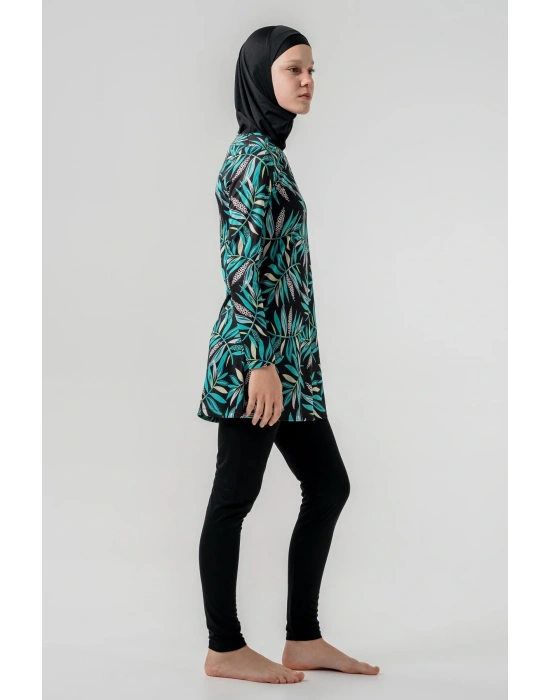 Chaya Uzun Kollu Tesettür Mayo