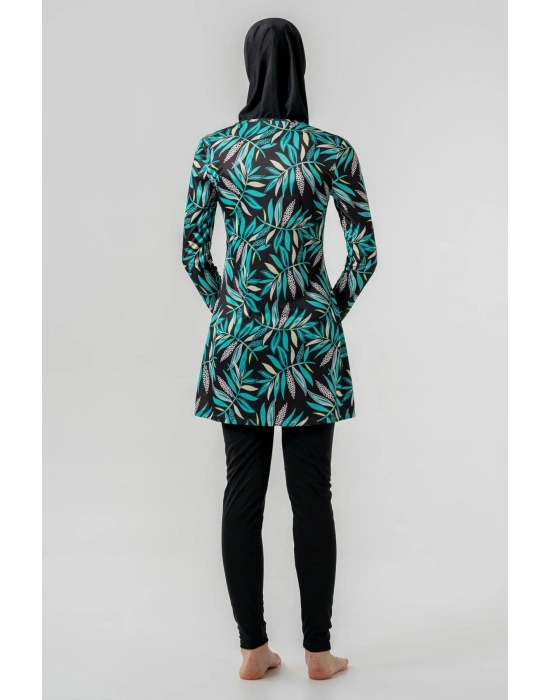 Chaya Uzun Kollu Tesettür Mayo