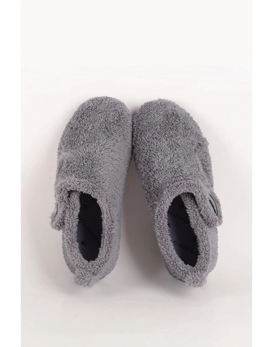 Çocuk Günlük Kreş Panduf Ayakkabı Gri