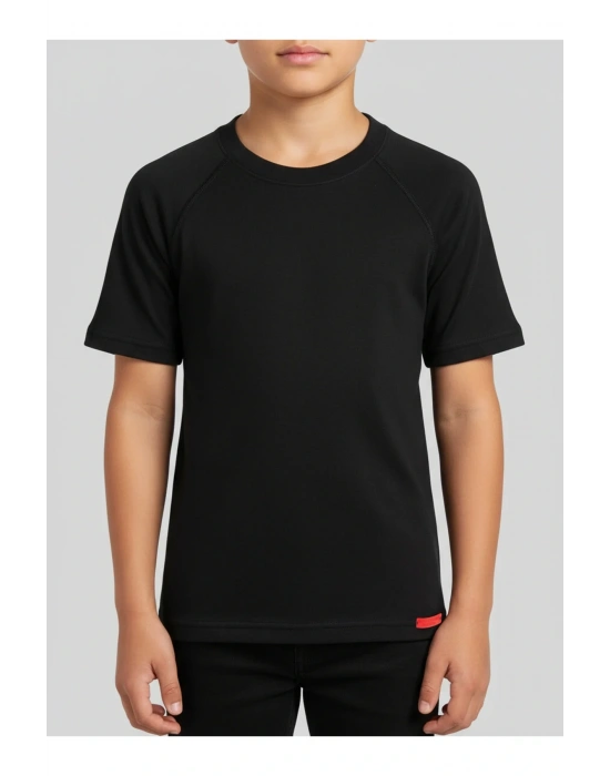 Çocuk Termal Tişört 2. Seviye 9267 - Siyah