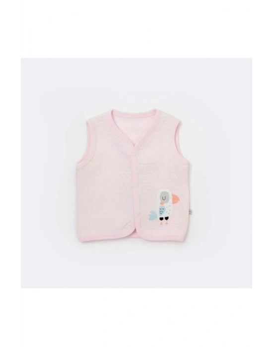 Colors Polly Kapitone Yelek 61481 Pembe