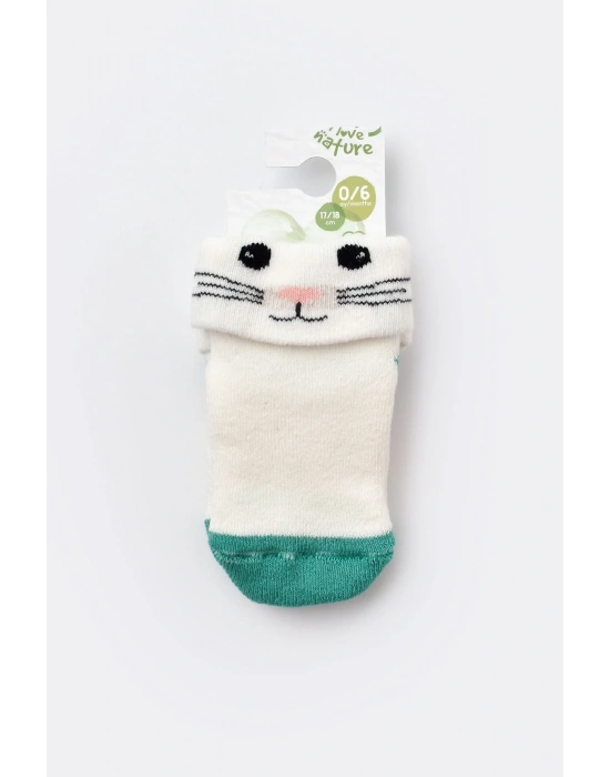 Cunning Cat Havlu Bebek Çorabı 68375