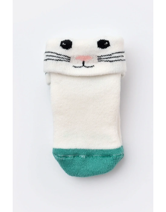 Cunning Cat Havlu Bebek Çorabı 68375