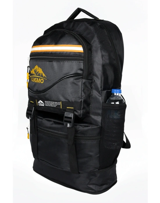 Deprem Çantası Körüklü Reflektörlü 65 Litre Siyah Sarı