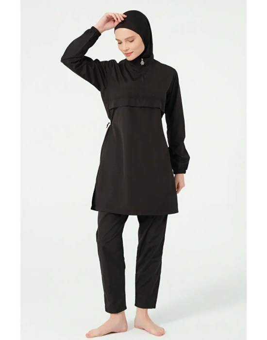 Dümen Tesettür Mayo Lacivert Dlx-25283