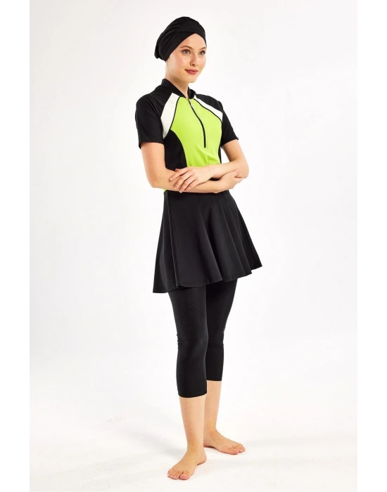 Elvıra Kısa Kollu Tesettür Mayo 1609