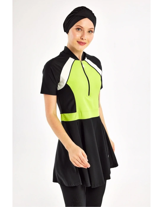 Elvıra Kısa Kollu Tesettür Mayo 1609