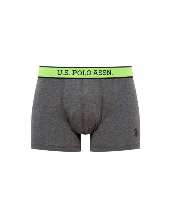 Erkek Baskılı-gri 2li Boxer