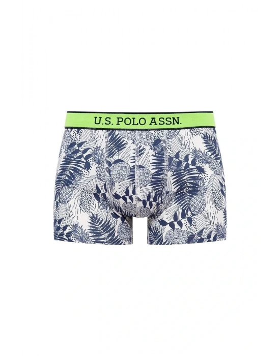 Erkek Baskılı-gri 2li Boxer