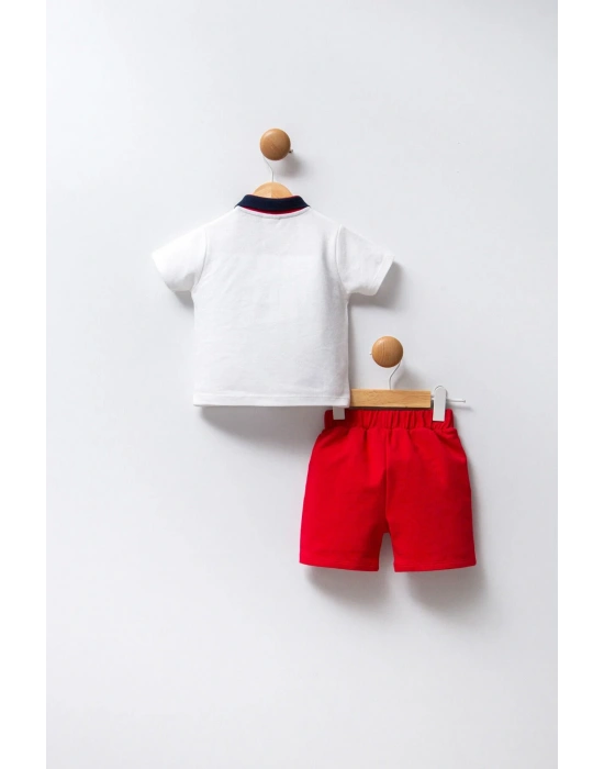 Erkek Bebek Kırmızı Bebek Takım