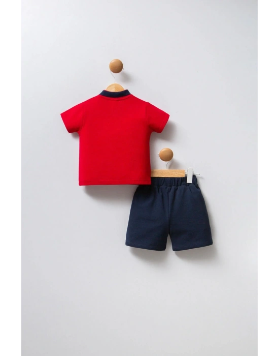 Erkek Bebek Kırmızı Bebek Takım