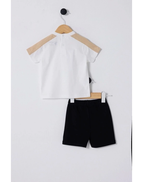 Erkek Bebek Krem Bebek Takım