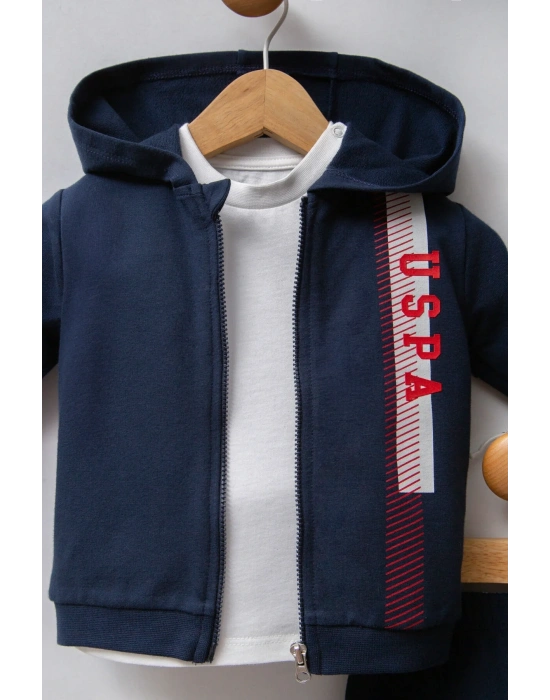 Erkek Bebek Lacivert Bebek Takım