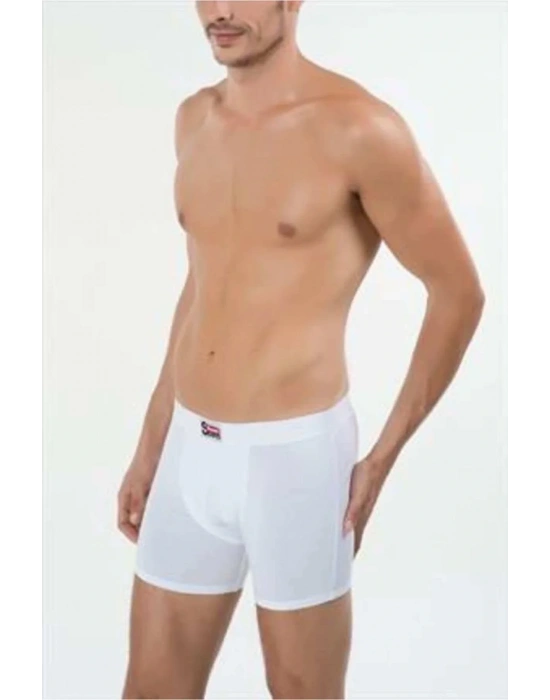 Erkek Beyaz Arsenal 2li Şort Boxer