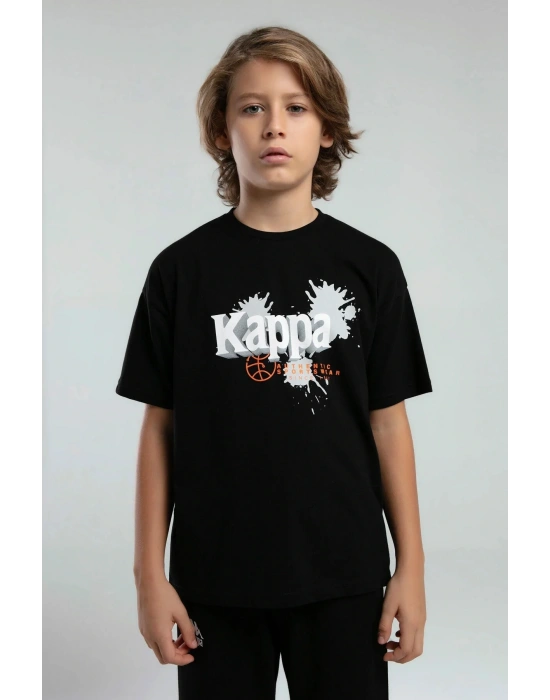 Erkek Çocuk Siyah Tişört