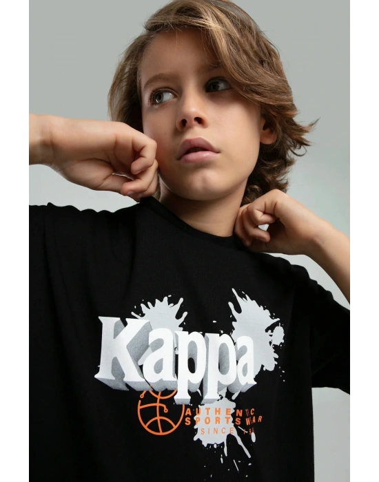 Erkek Çocuk Siyah Tişört
