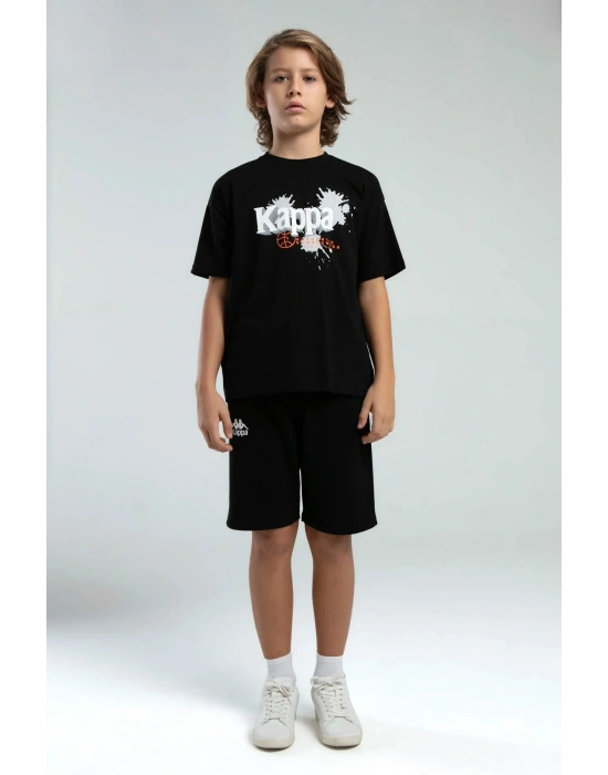 Erkek Çocuk Siyah Tişört