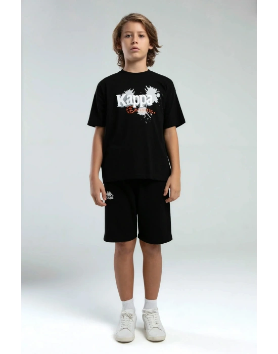 Erkek Çocuk Siyah Tişört