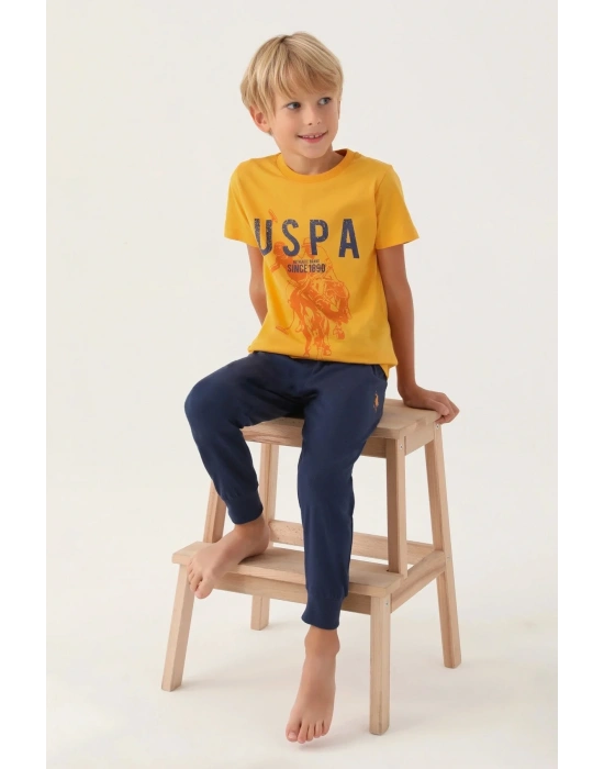 Erkek Garson İkili Takım - Hardal