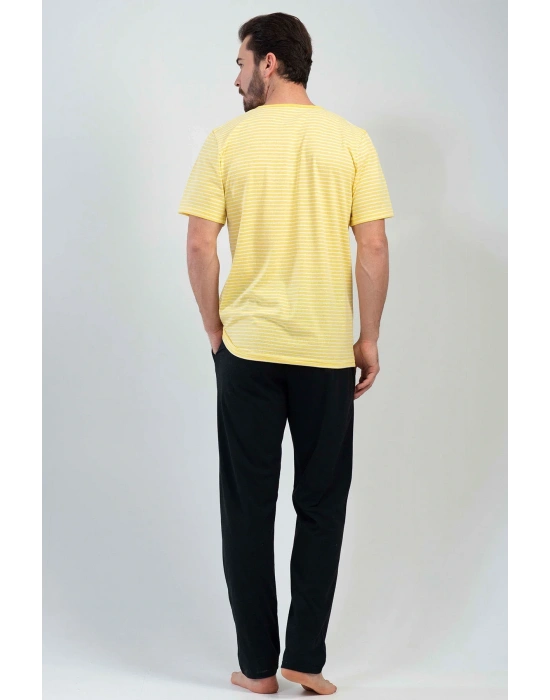 Erkek Kısa Kol Pijama Takım, 111177