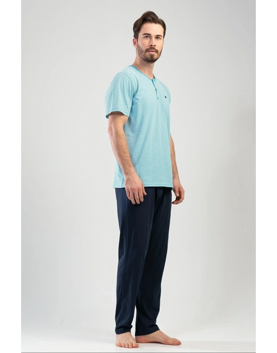 Erkek Kısa Kol Pijama Takım, 111196