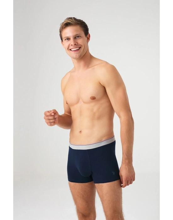 Erkek Lacivert Tekli Boxer 80621