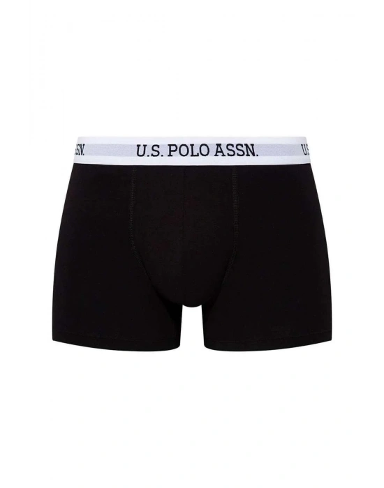 Erkek  Lisanslı    Siyah Tekli Boxer