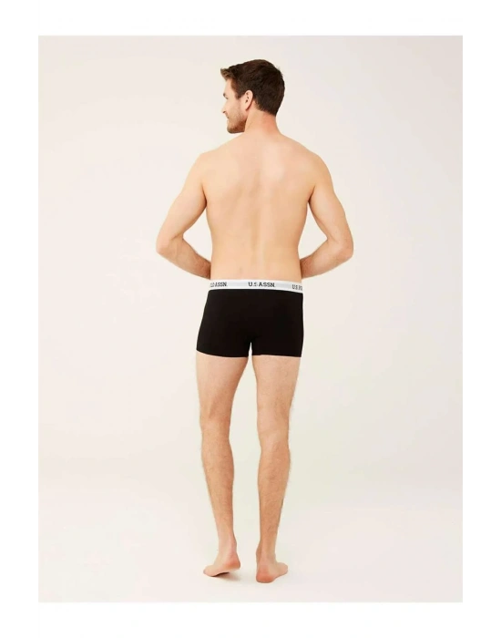 Erkek  Lisanslı    Siyah Tekli Boxer