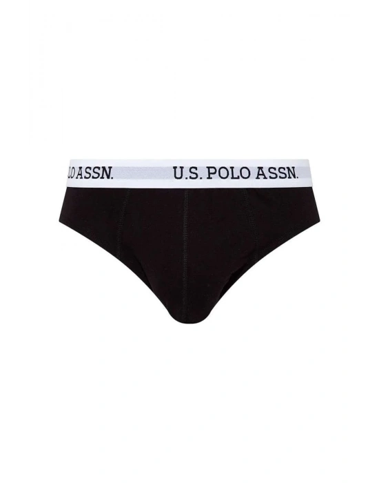 Erkek Lisanslı Uspa Siyah 3 Lü Slip