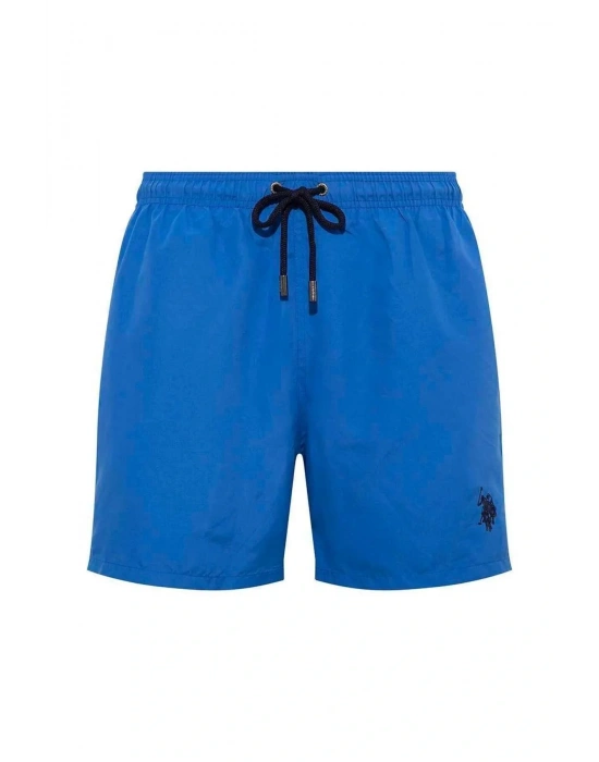 Erkek Saks Mavi Orta Boy Deniz Şortu 21000