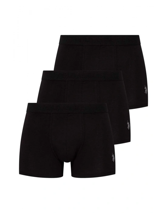 Erkek Siyah 3 Lü Boxer