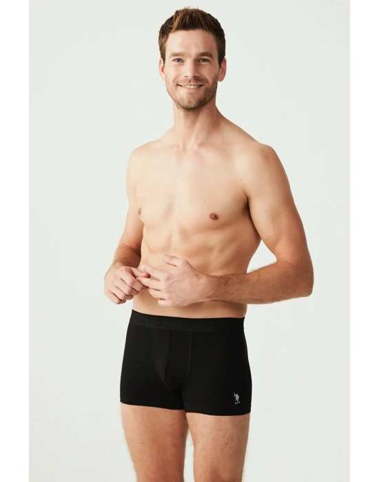 Erkek Siyah 3 Lü Boxer