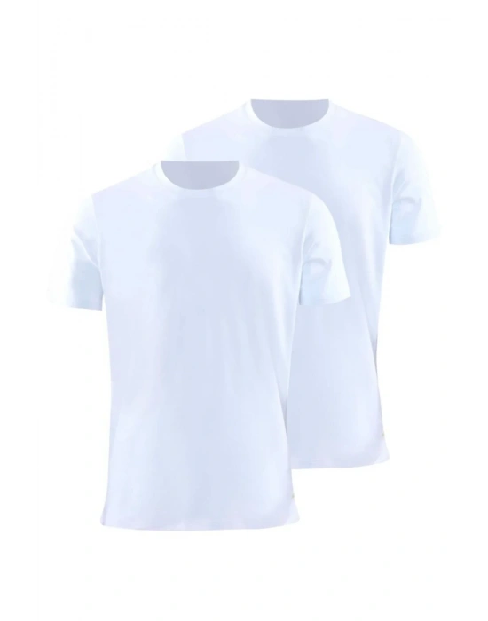 Erkek Tshirt 2li Paket Tender Cotton 9675 - Beyaz
