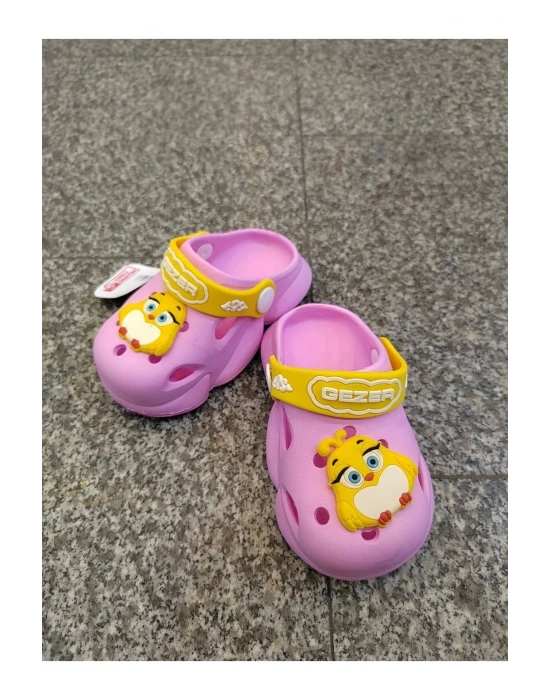 Gezer Kaydırmaz Taban Kız Çocuk Terlik Pembe