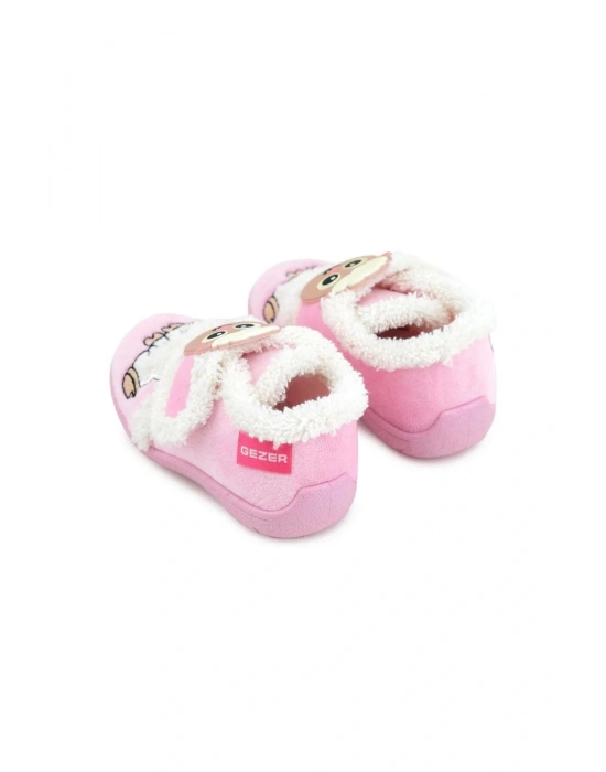 GezerKuzu Figürlü Kışlık Yumuşacık Ev Pandufu Pembe