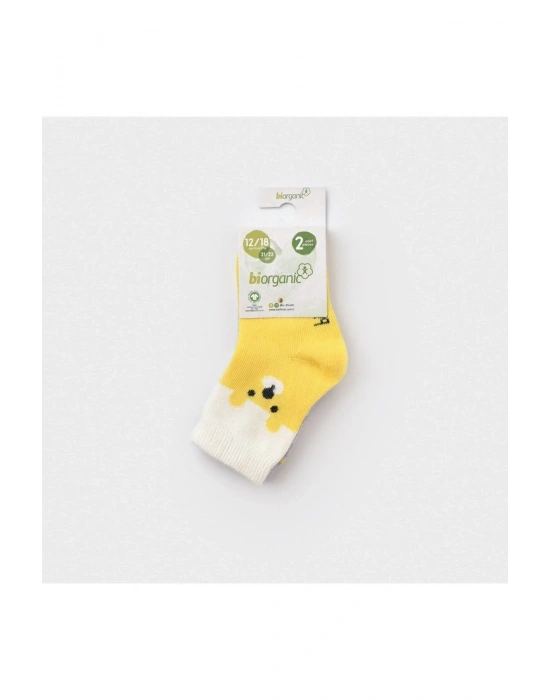 Happy Bear 2li Bebek Çorabı 68413