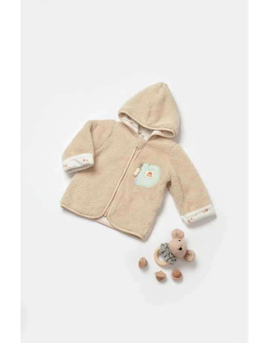 Happy Bej Kampçı Hırka