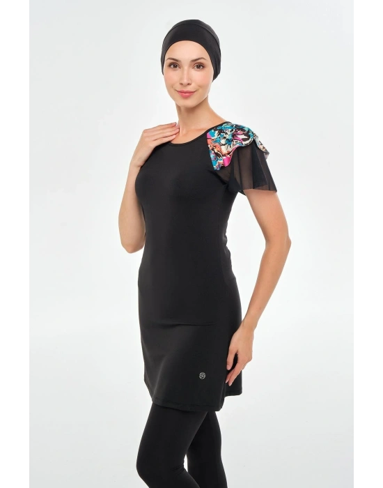 Isabel Kısa Kollu Tesettür Mayo 2604