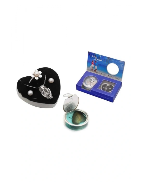 İstiridye içinde Gerçek inci Kolye