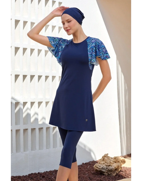 Ivana Kısa Kollu Tesettür Mayo 2603