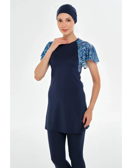 Ivana Kısa Kollu Tesettür Mayo 2603