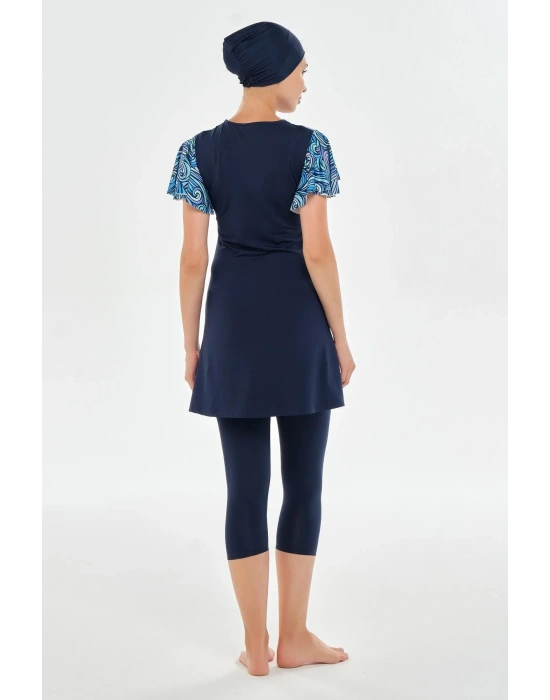 Ivana Kısa Kollu Tesettür Mayo 2603