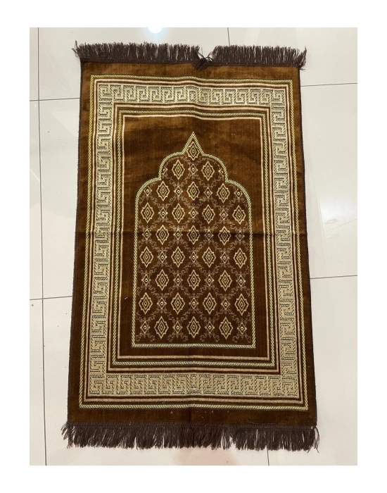 5 Adet Kadife Şipinger Seccade Hac Ve Umre Hediyesi (Karışık Renk ve Desen)