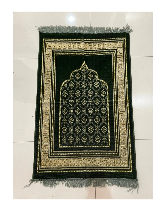 5 Adet Kadife Şipinger Seccade Hac Ve Umre Hediyesi (Karışık Renk ve Desen)