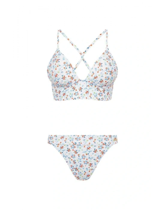 Kadın Beyaz Bikini Takım